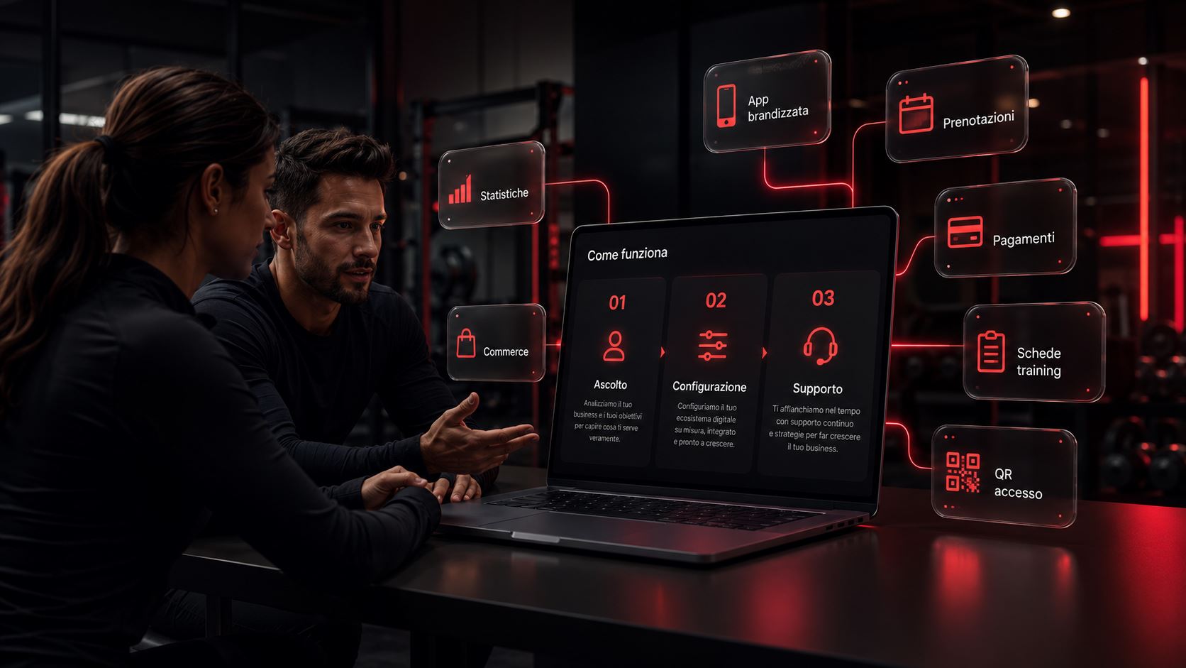 Processo K-Fit: ascolto, configurazione e supporto